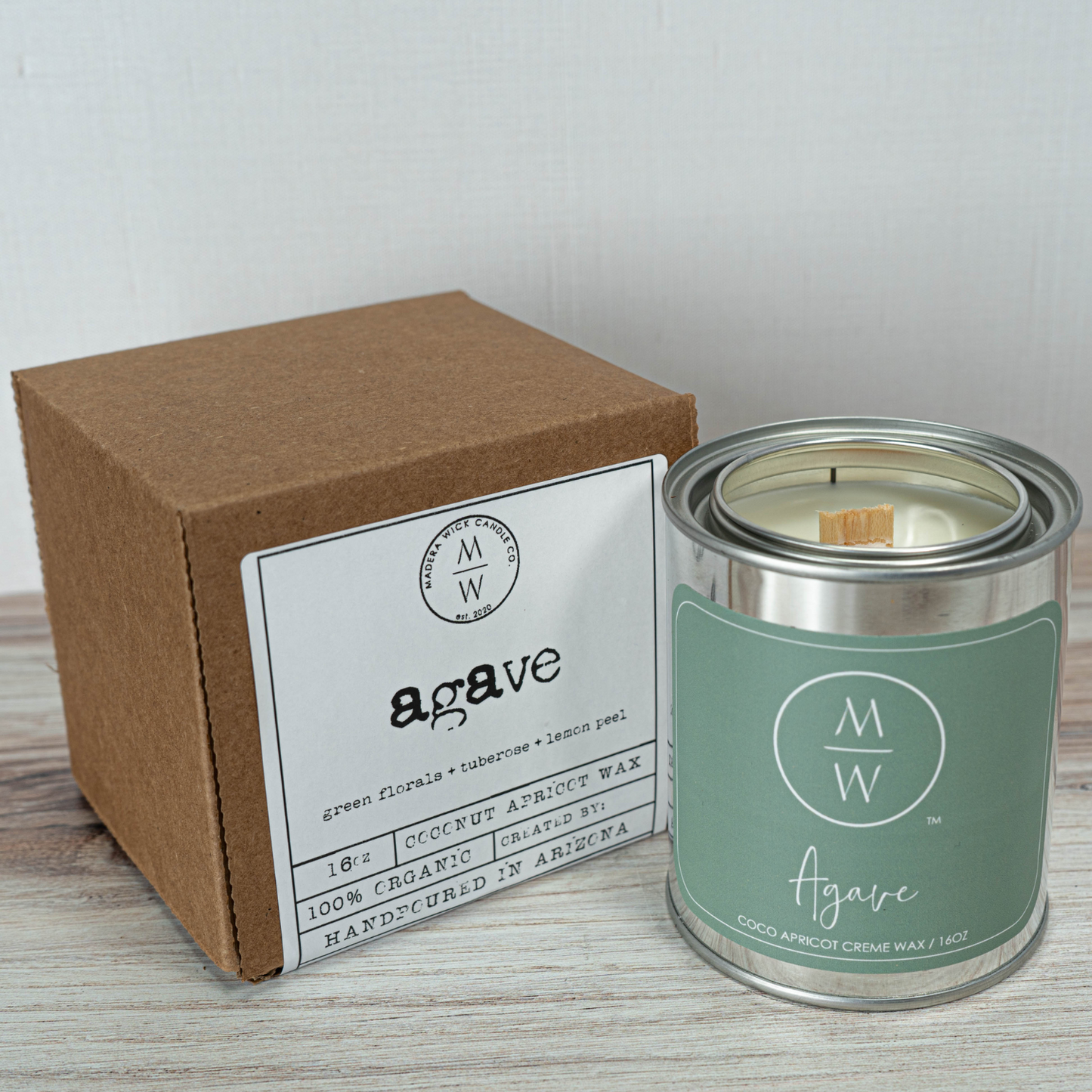 Agave | Tuberose + Gardenia + Lemon Peel (Case of 4)