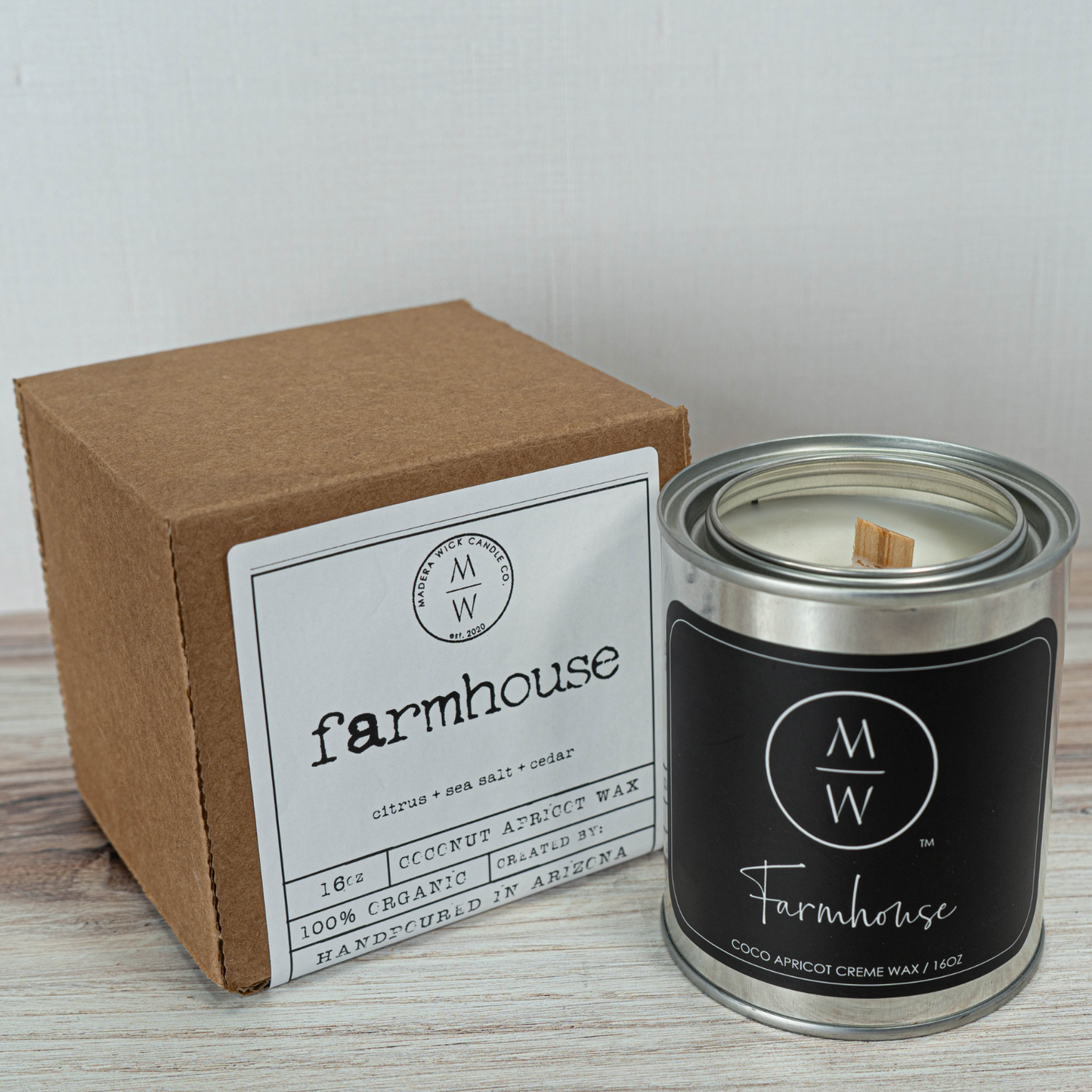 Farmhouse | Citrus + Sea Salt + Cedar (Case of 4)