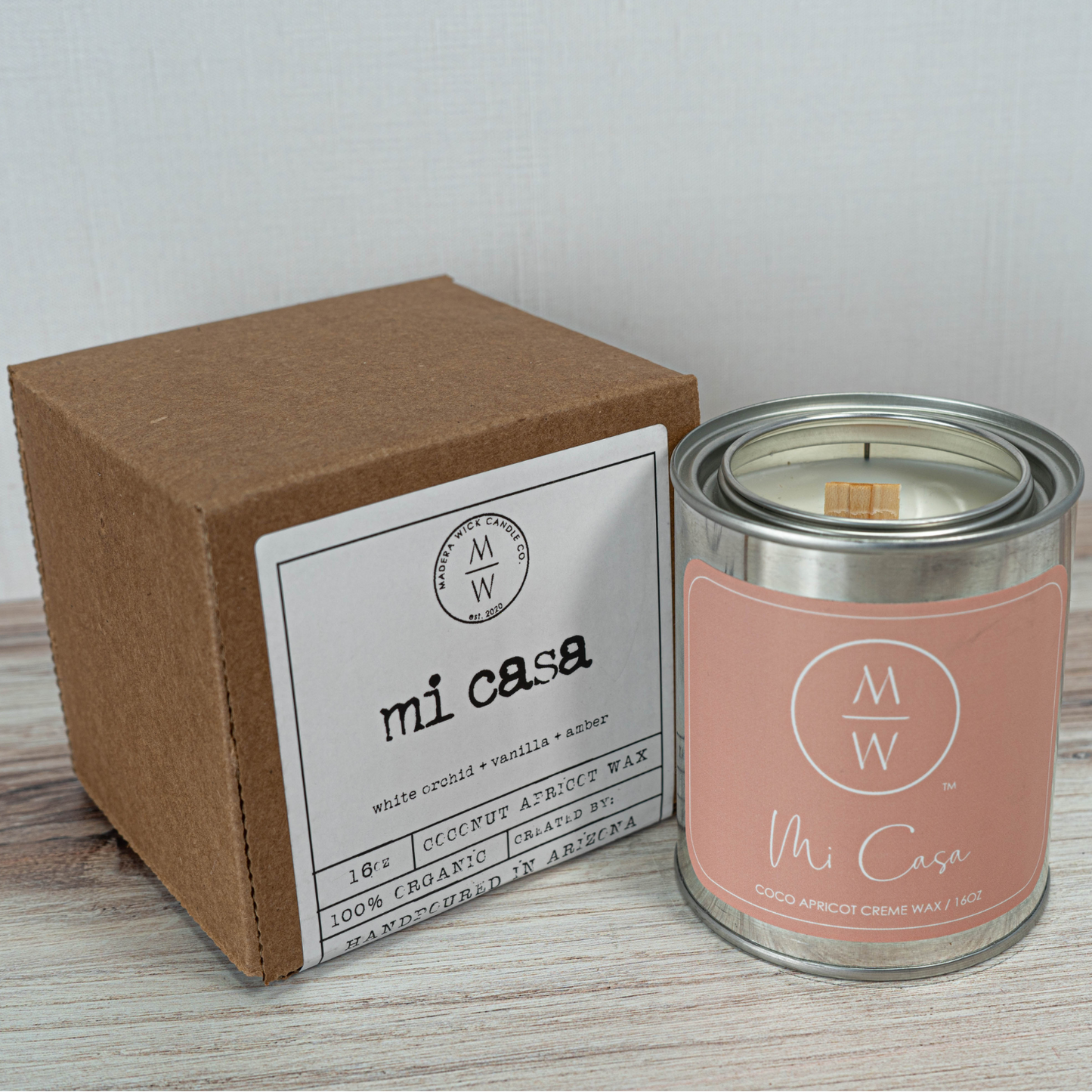 Mi Casa | White Orchid + Vanilla + Amber (Case of 4)