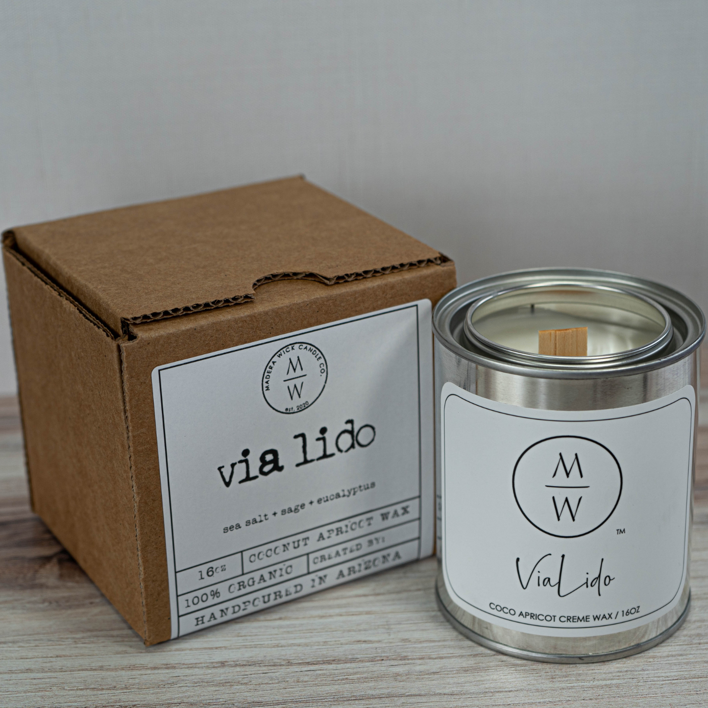 Via Lido |  Sea Salt + Sage + Eucalyptus (Case of 4)